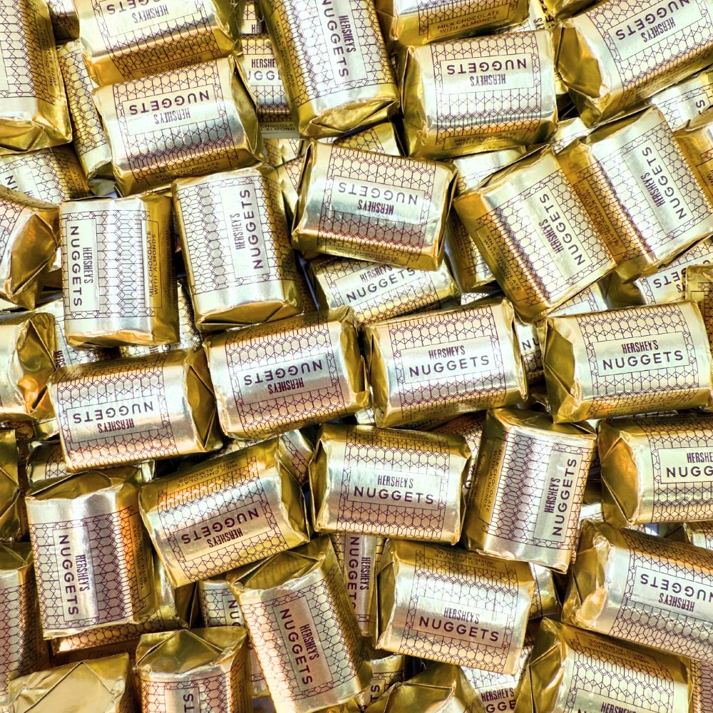 Hershey's Nuggets Milk Chocolate With Almonds