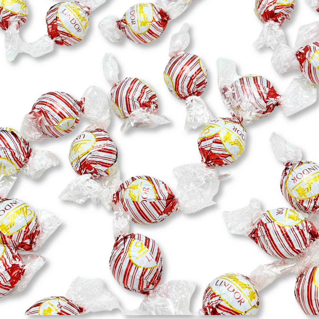 Lindt LINDOR Peppermint White Chocolate Truffles – Bulk Value Pack