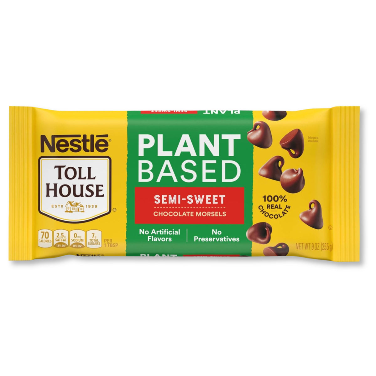 Nestle Toll House Plant Based Semi-Sweet Chocolate Morsels – 9 oz – Candy  In Bulk