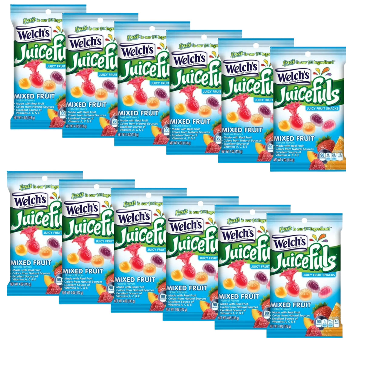 Welch's Juicefuls Mixed Fruits 1oz Packs