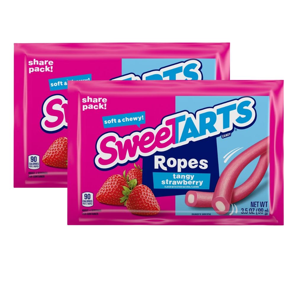 SweeTarts Ropes Tangy Strawberry 3.5oz
