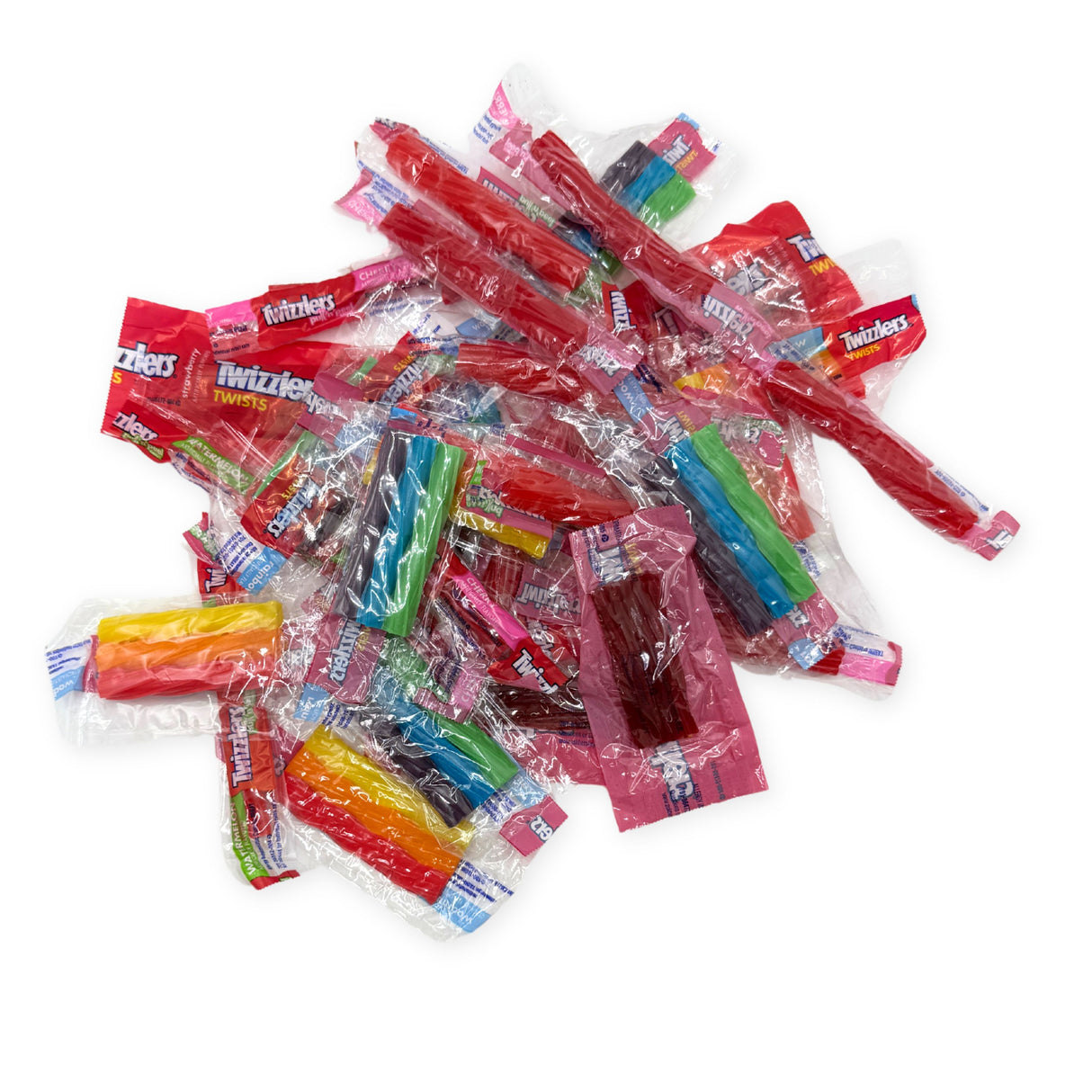 Twizzlers Twists & Pull ’N’ Peel Variety Pack Chewy Candy – Individually Wrapped – Bulk Value Bag