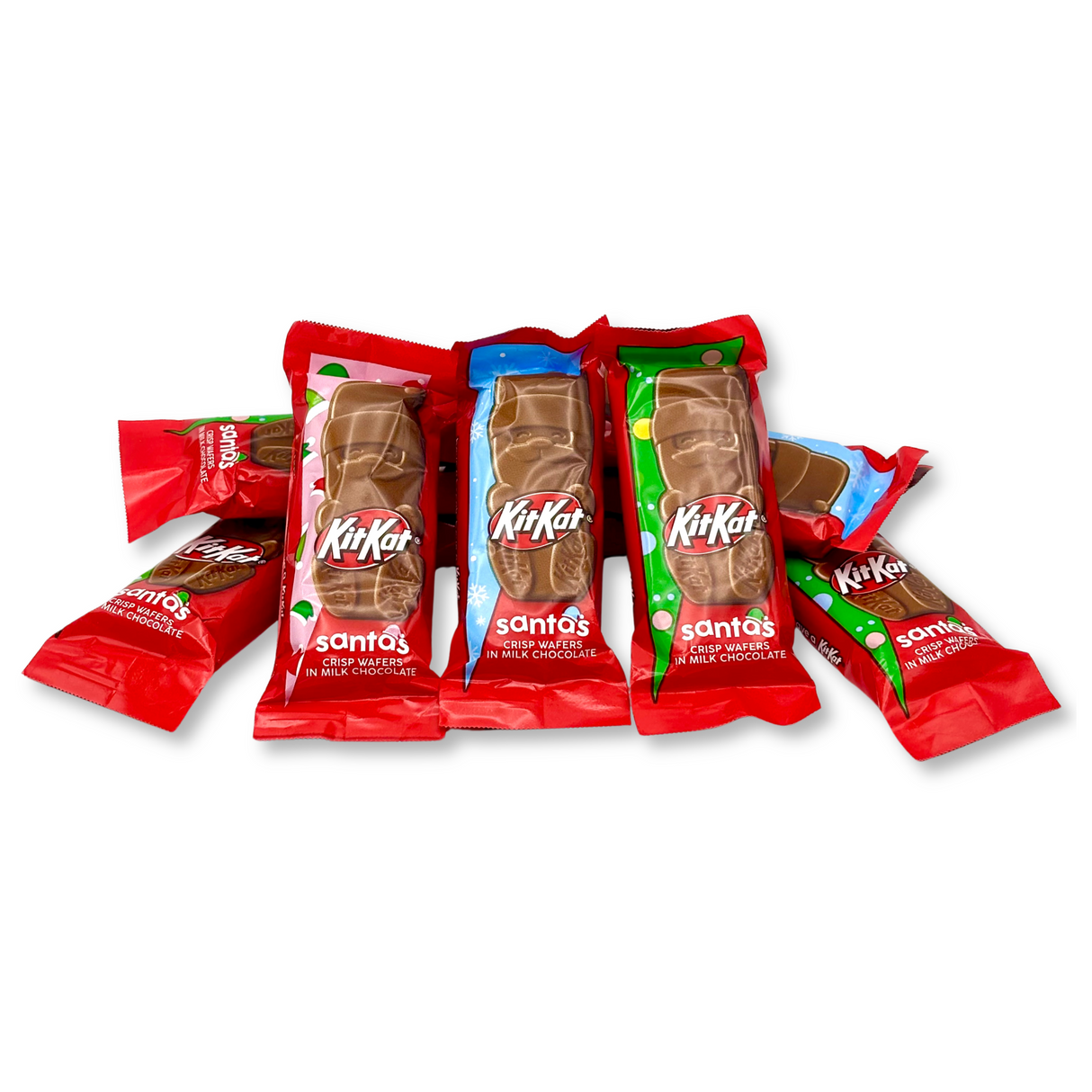 KitKat Santas Crisp Wafer In Milk Chocolate