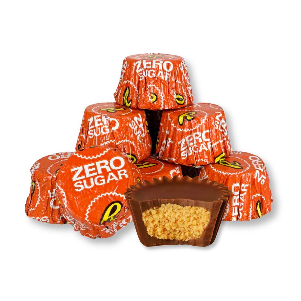 Reese’s Miniature Cups Zero Sugar Milk Chocolate & Peanut Butter – Bulk Value Pack
