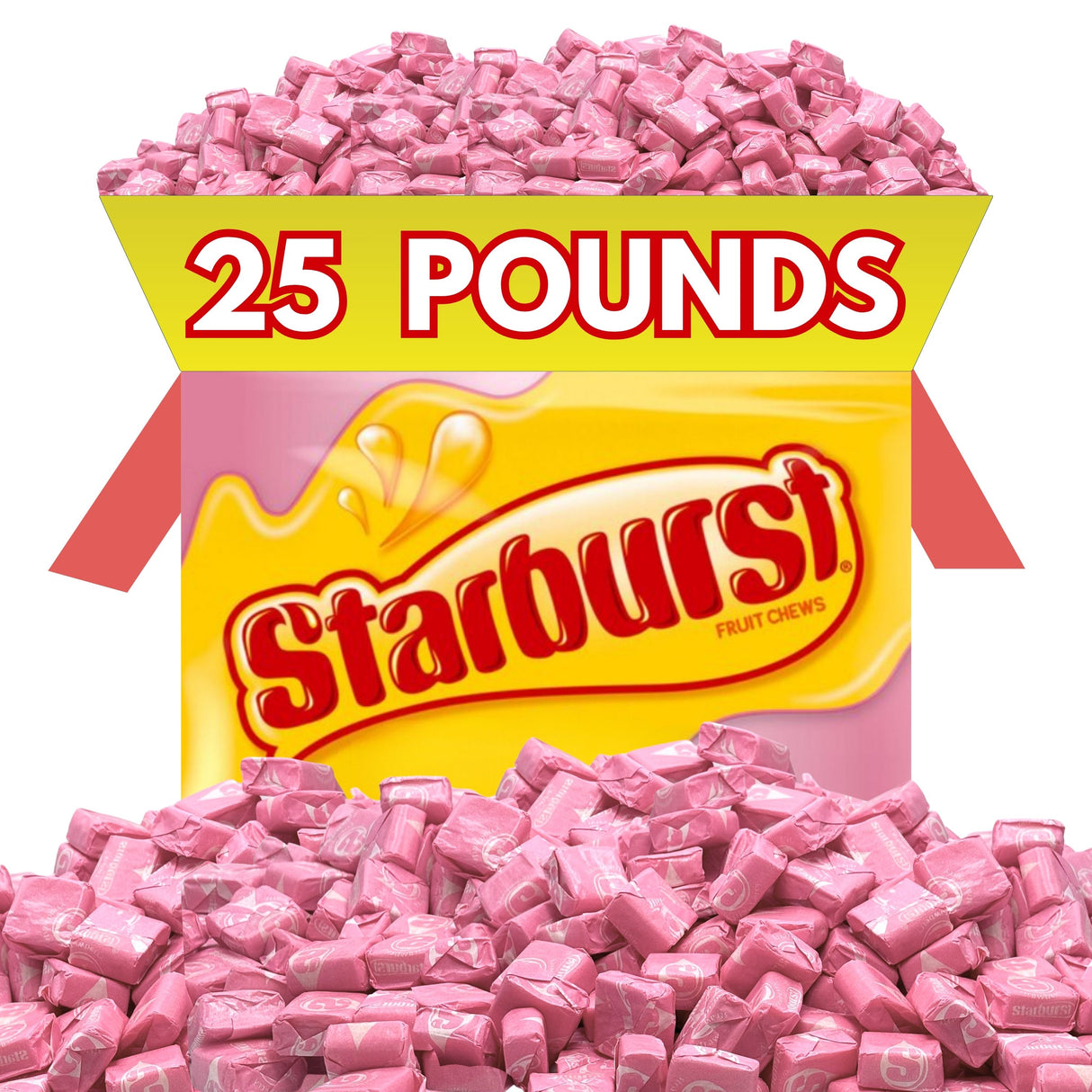 Starburst All Pink Fruit Chews – Bulk Value Bag