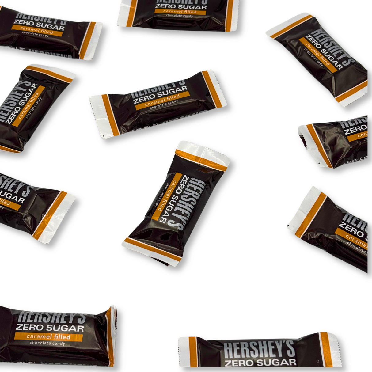 Hershey's Caramel Chocolate Zero Sugar – Snack Size – Bulk Value Pack