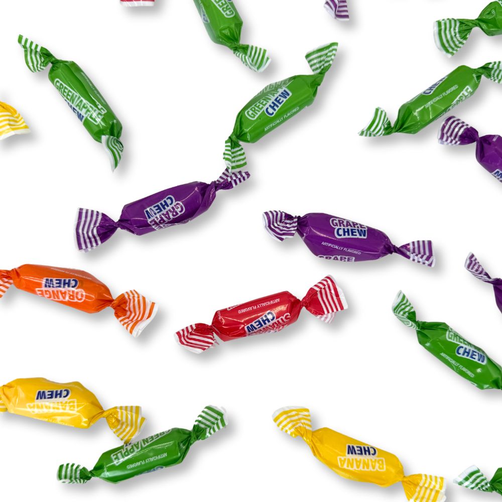 Colombina Fruit Chews Candy – Assorted Flavors – Bulk Value Pack