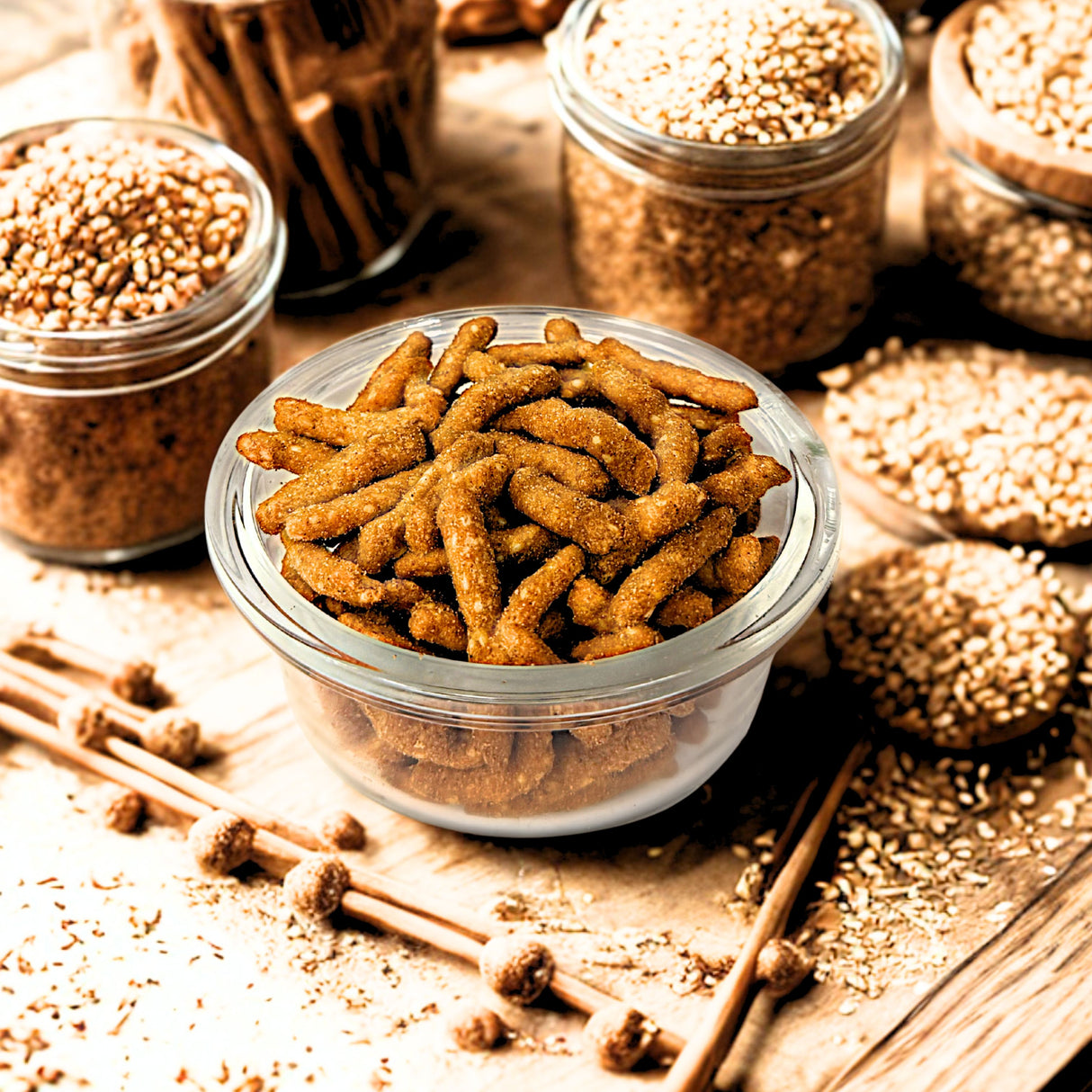 Sesame Sticks Cajun Hot