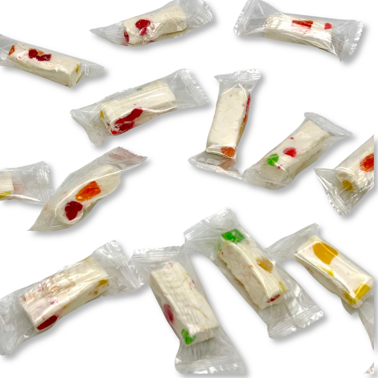 Golden Bonbon Fruity Jujube Nougat Candy – Individually Wrapped – Bulk Value Pack