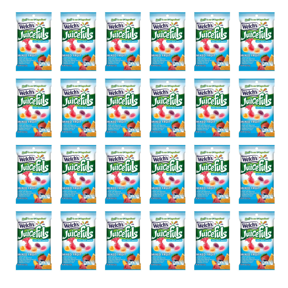 Welch's Juicefuls Mixed Fruits 1oz Packs