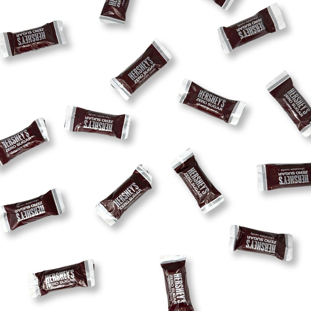 Hershey's Zero Sugar Milk Chocolate - Snack Size, Bulk Value Pack