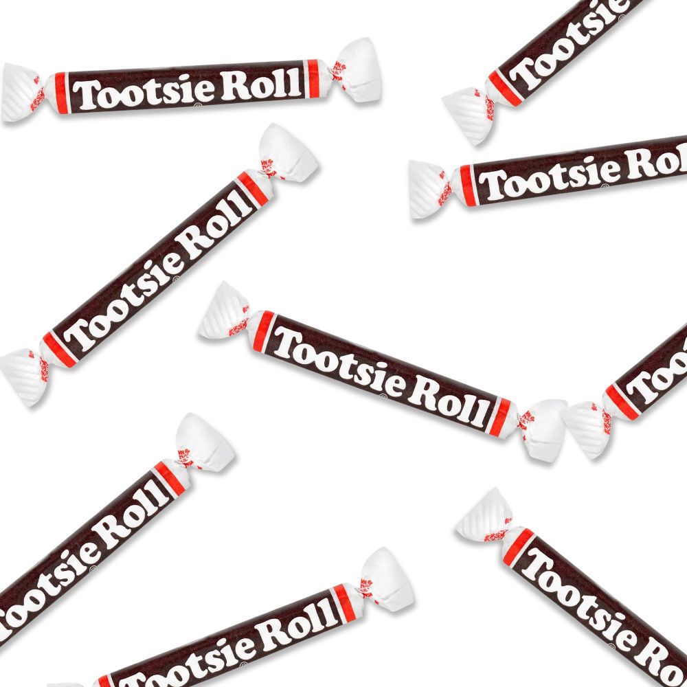Tootsie Roll 3" Long, Chocolate Twist Candy, Bulk Value Pack