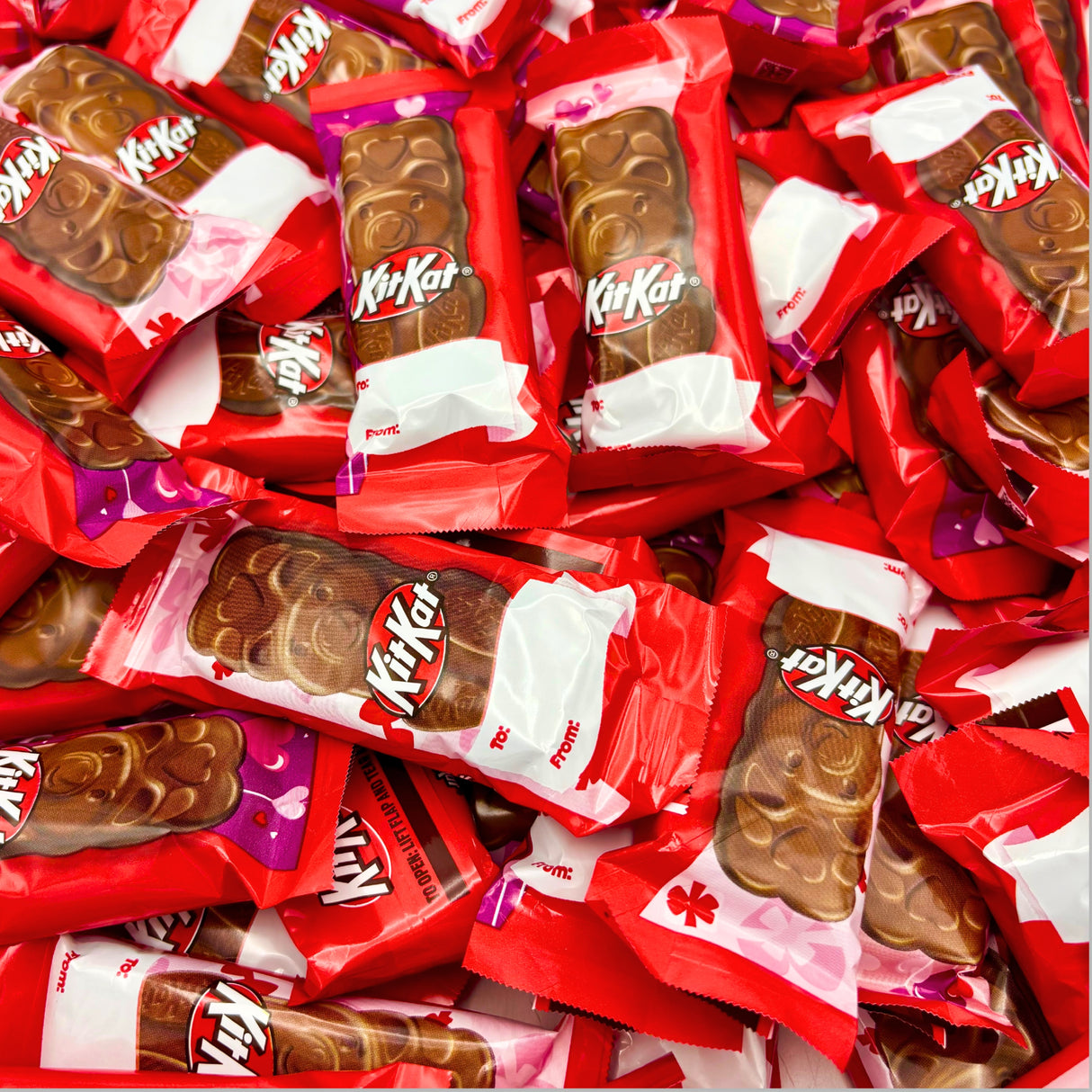 KitKat Bears Crisp Wafer In Milk Chocolate To&From (Valentine's Edition)