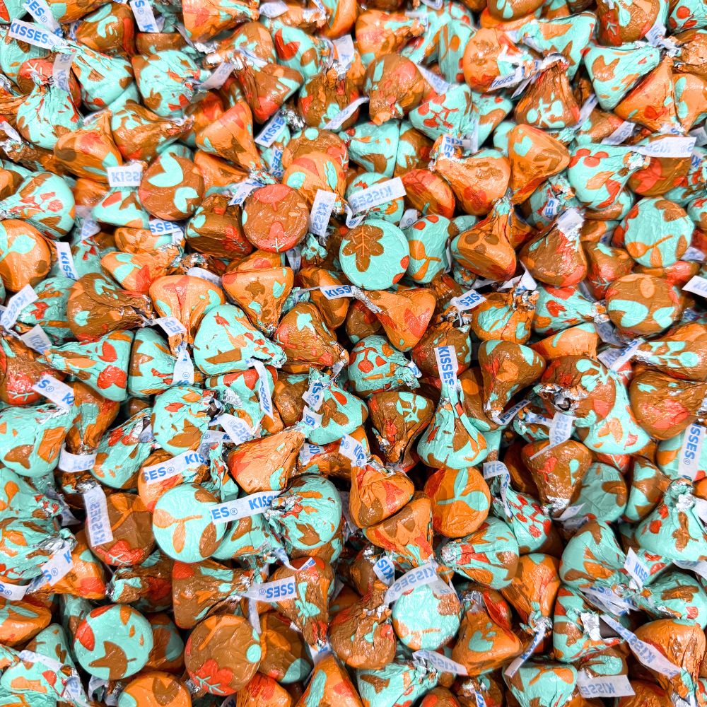 Hershey's Kisses Milk Chocolate – Fall Foils, Bulk Value Pack