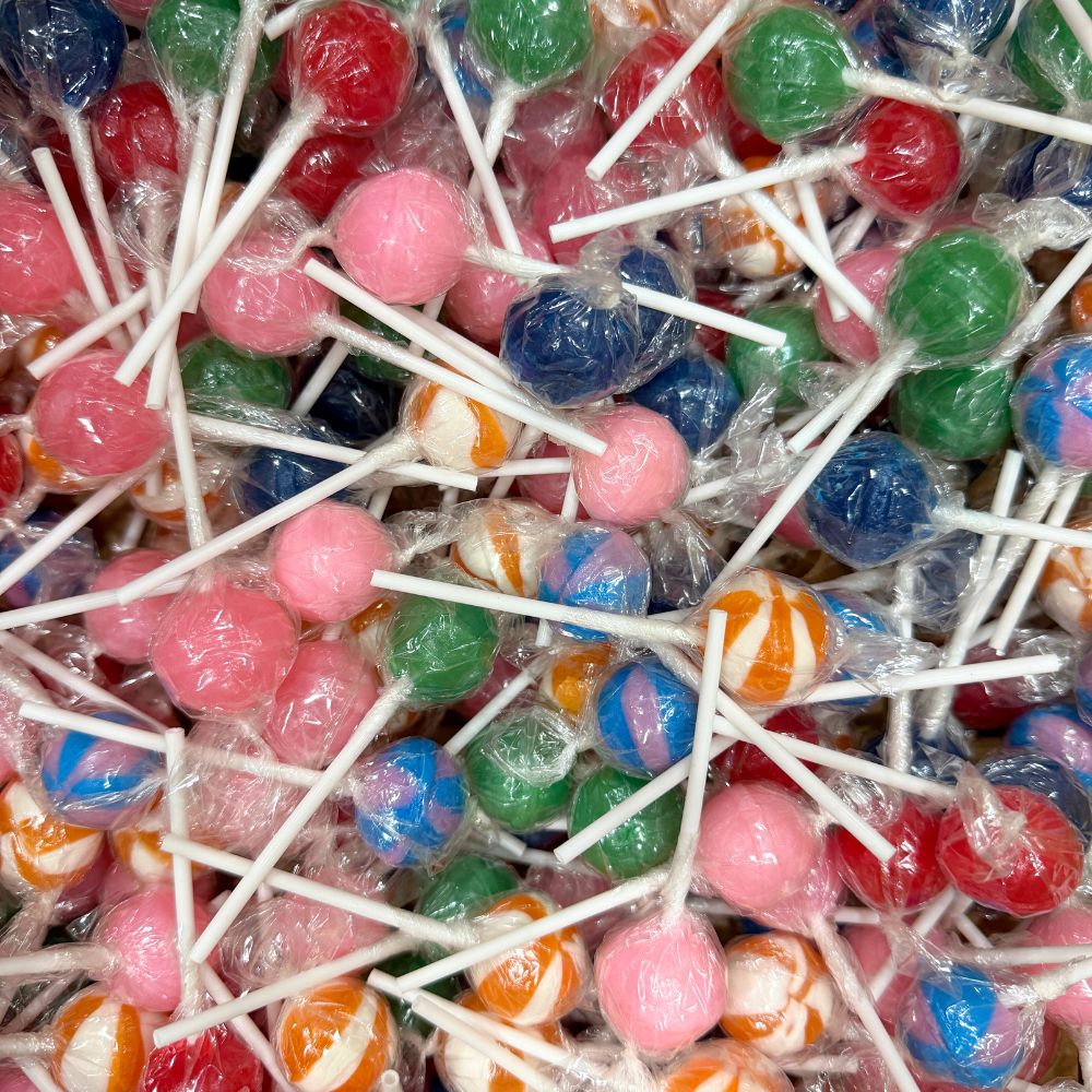 Mini Lollipops Hard Candy – Assorted Flavors – Bulk Value Pack