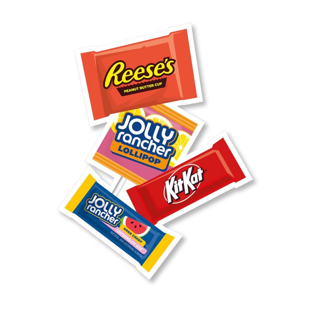Reese's, Kit Kat & Jolly Rancher Snack Size Candy – Party Pack – 30.54 oz