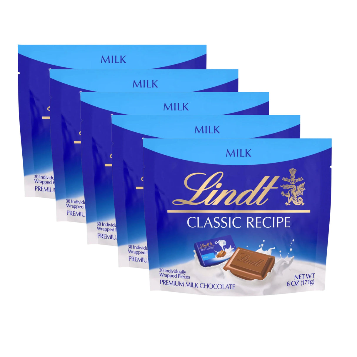 Lindt Classic Recipe Milk Chocolate Mini Bars – Bulk Value Pack