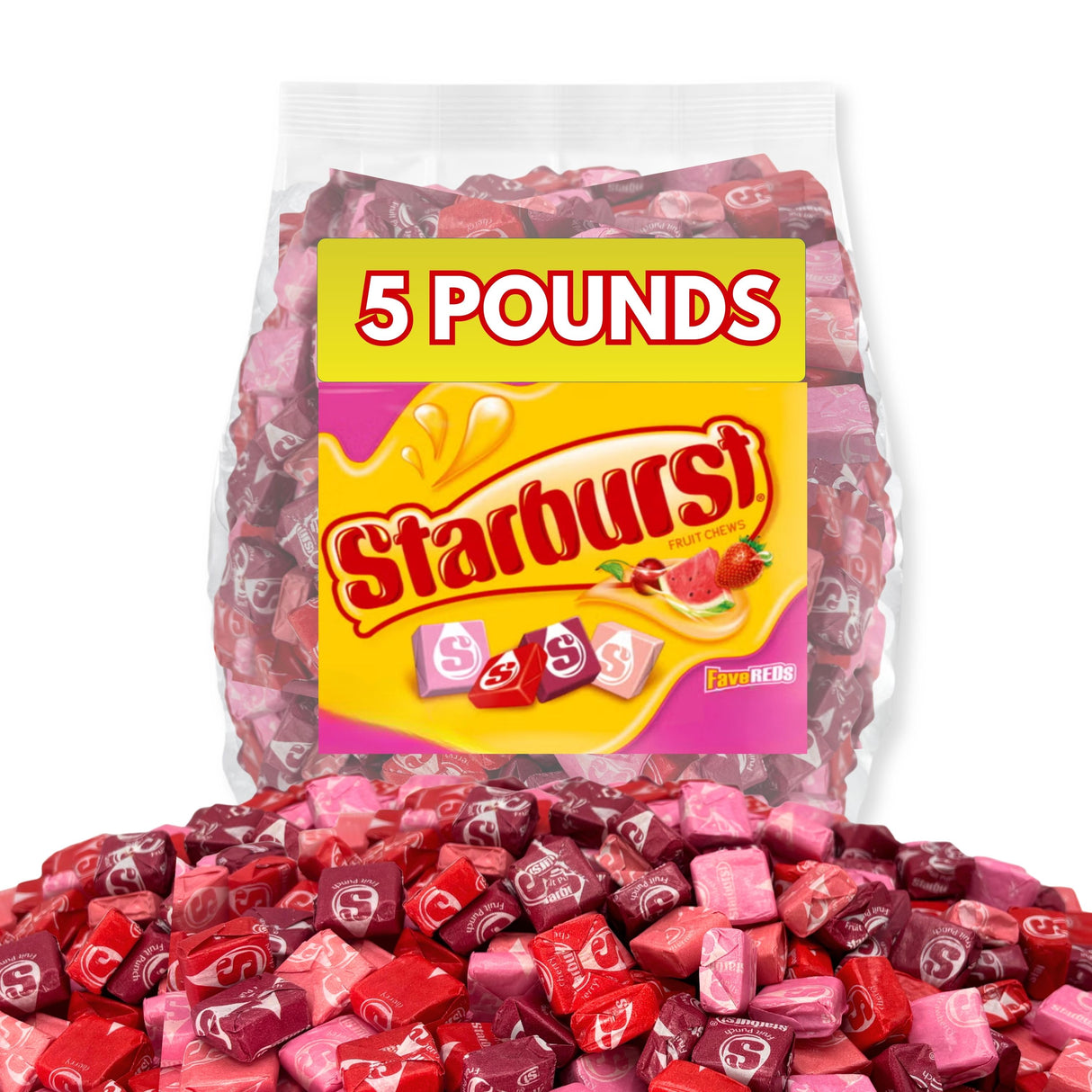 Starburst FaveREDS Fruit Chews – Bulk Value Pack