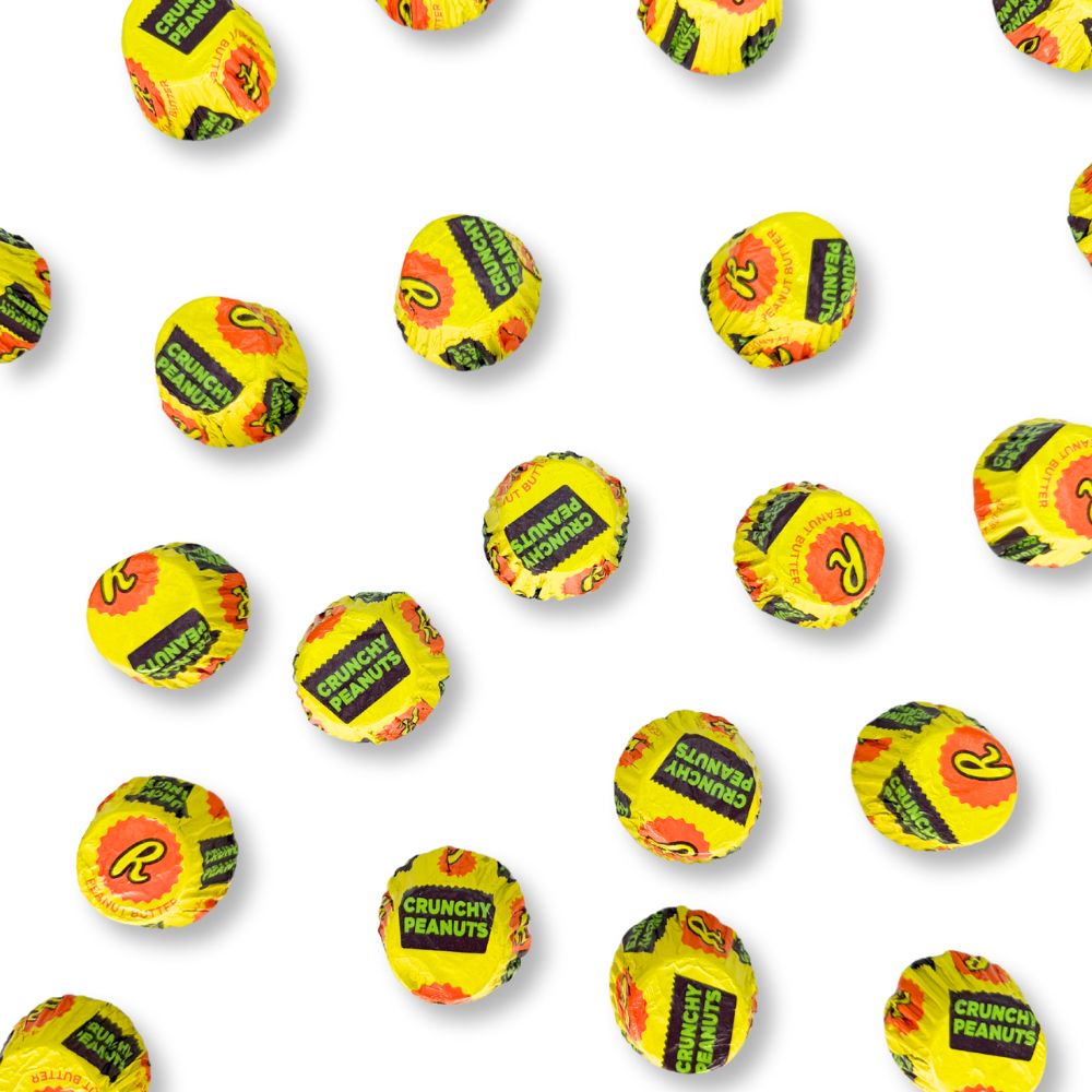 Reese's Miniature Cups Milk Chocolate & Peanut Butter with Crunchy Peanuts – Bulk Value Pack