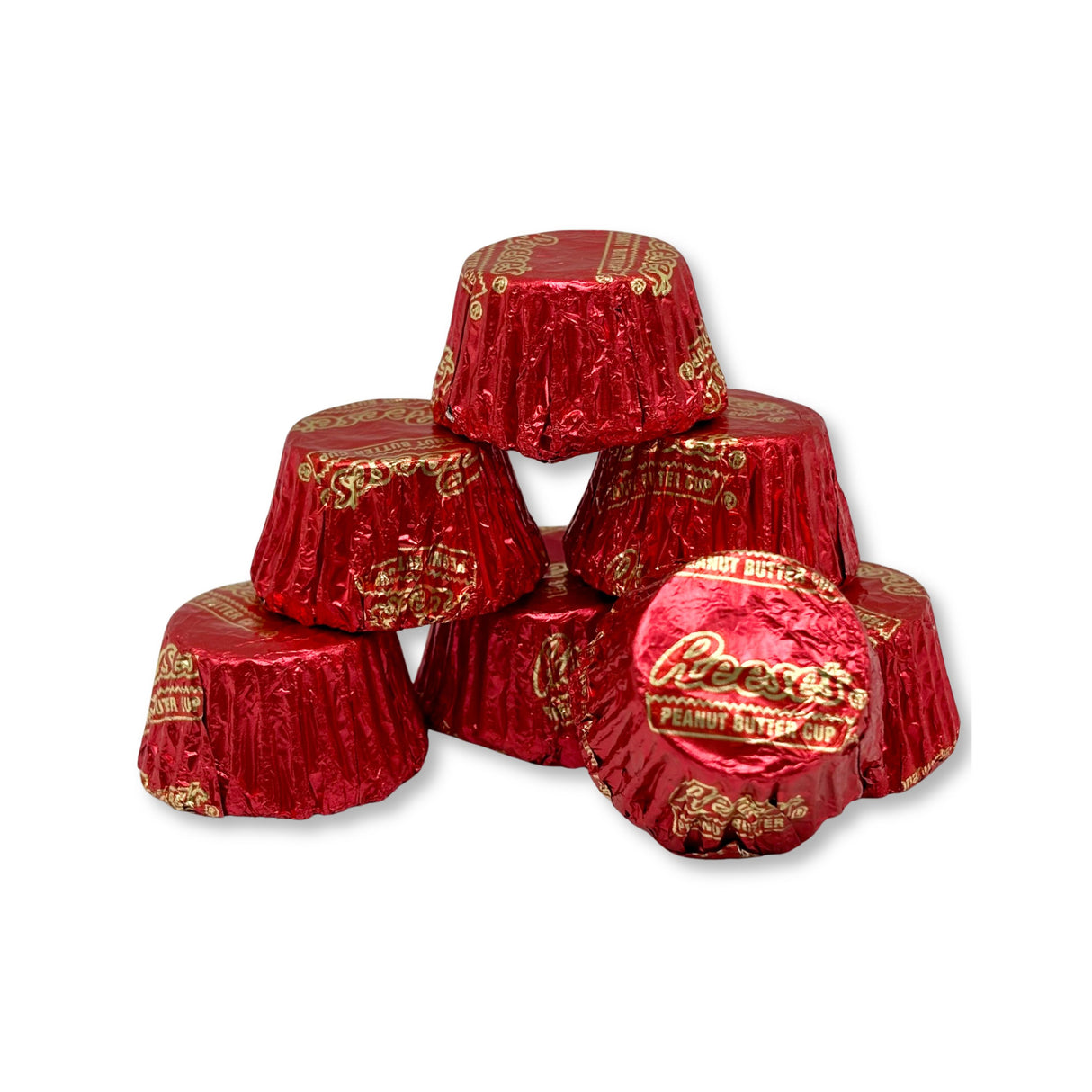 Reese's Miniature Cups Milk Chocolate & Peanut Butter – Valentine Foils, Bulk Value Pack