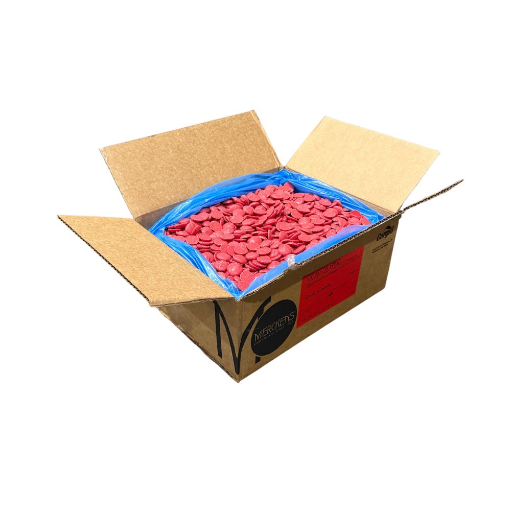 Merckens Red Vanilla-Flavored Candy Coating & Melting Wafers – Bulk Value Pack