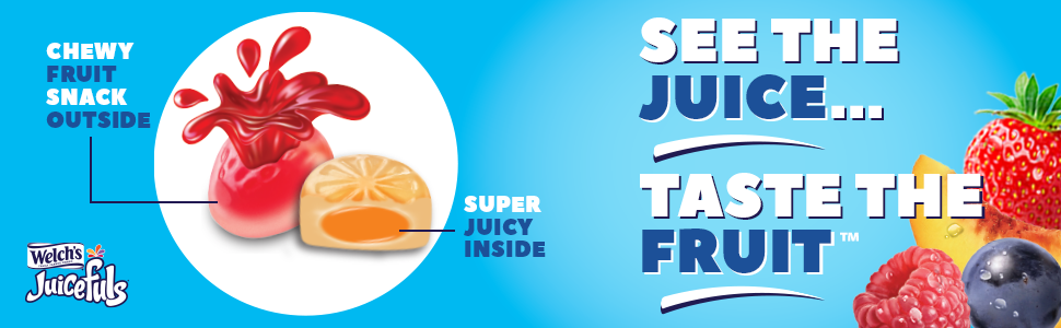 Welch's Juicefuls Mixed Fruits 1oz Packs