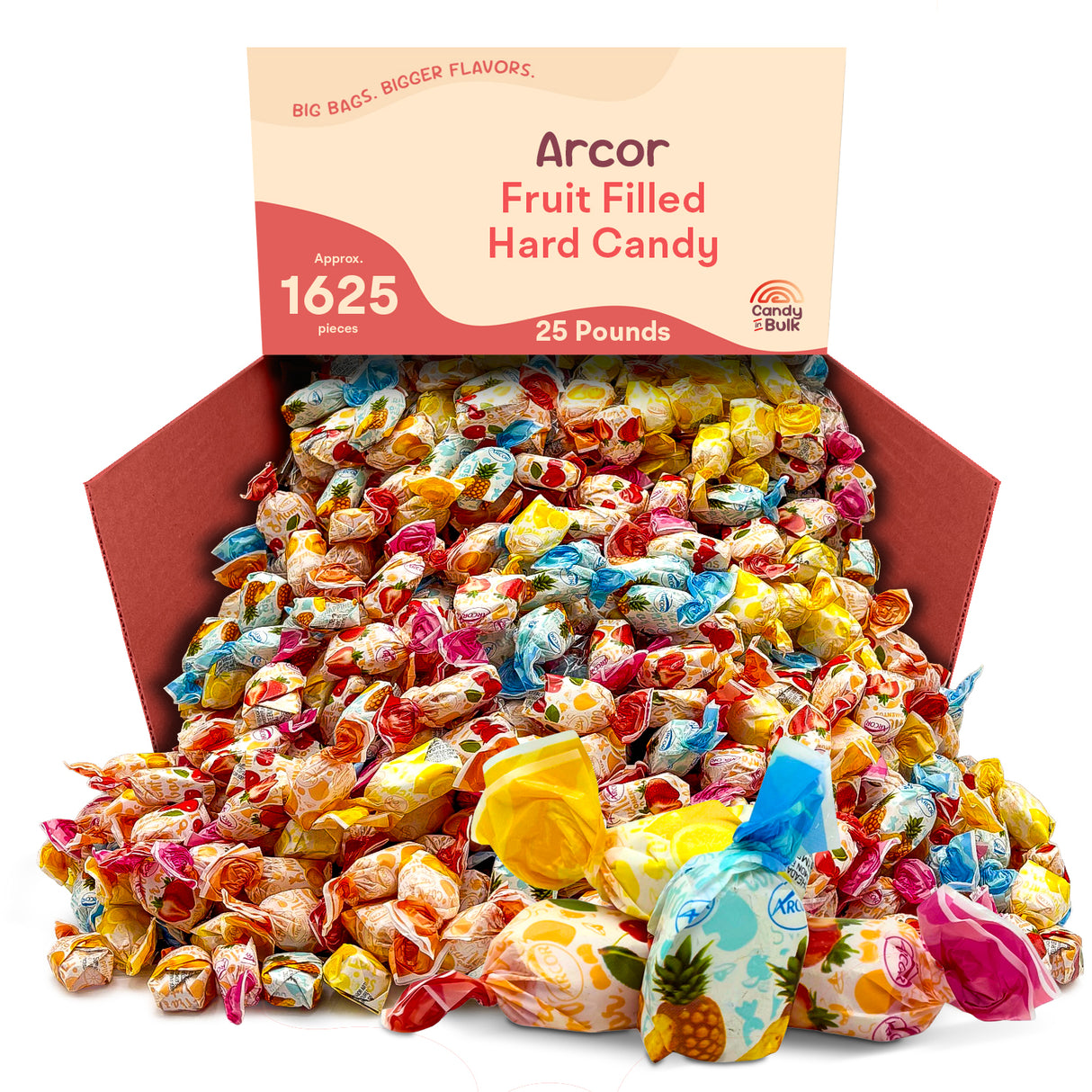 Arcor Assorted Fruit Filled Hard Candy – Bulk Value Bag