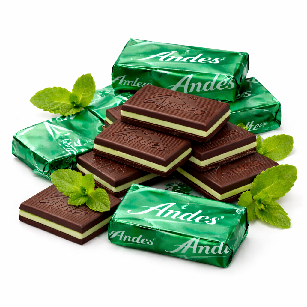 Andes Creme De Menthe Thins – Individually Wrapped Chocolate Mint – Bulk Value Bag