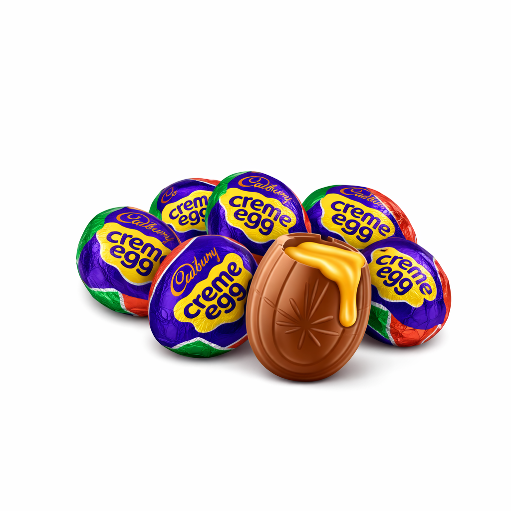 Cadbury Mini Creme Eggs Milk Chocolate Candy – 0.31 oz Each – Bulk Value Bag