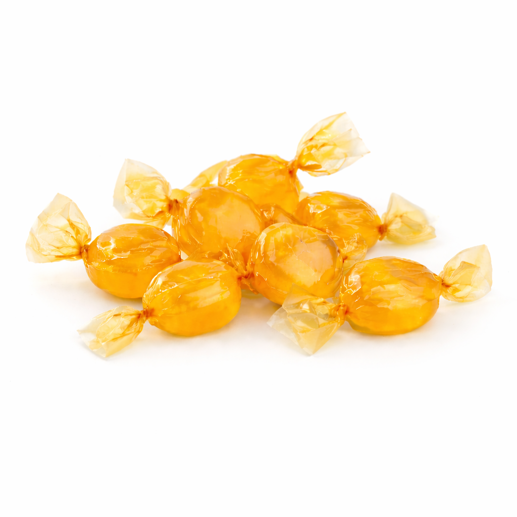 Butterscotch Buttons Hard Candy – Bulk Value Bag