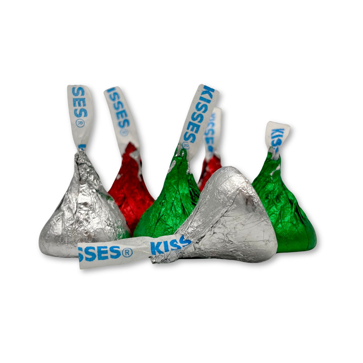 Hershey's Kisses Milk Chocolate - Christmas Foil, Bulk Value Pack