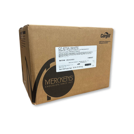 Merckens Coating White Melting Wafers