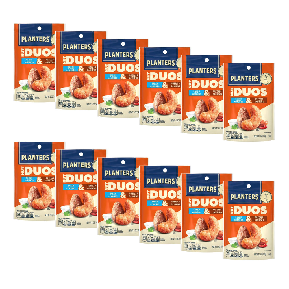 Planters Nut Duos Ranch Almonds & Buffalo Cashews 5 oz