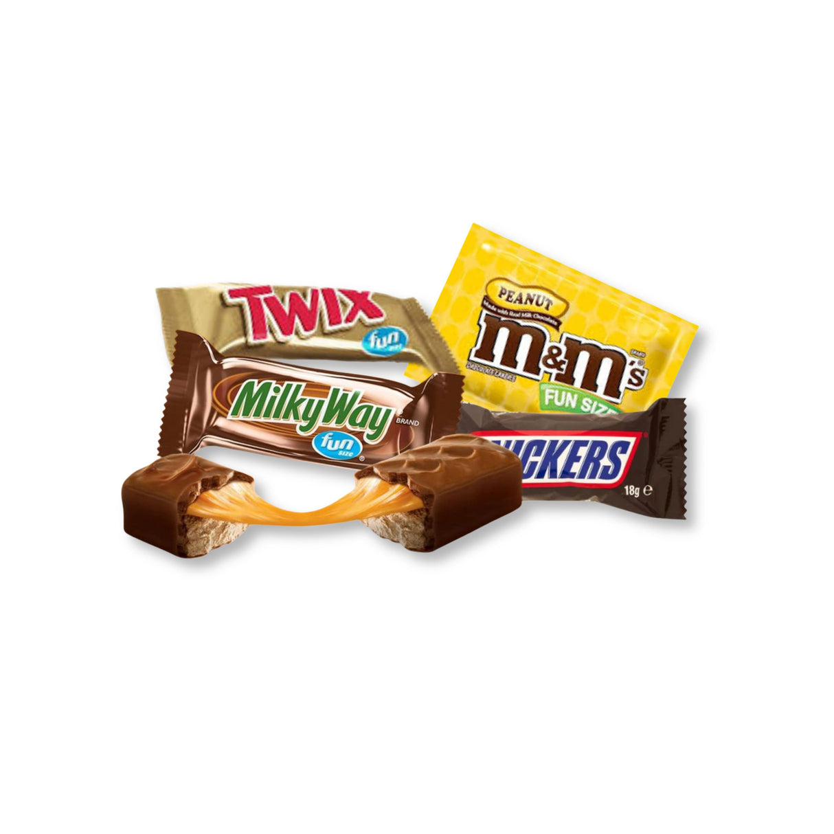 Chocolate Mix: M&M's, Snickers, Twix, Milky Way (Office Favorite)