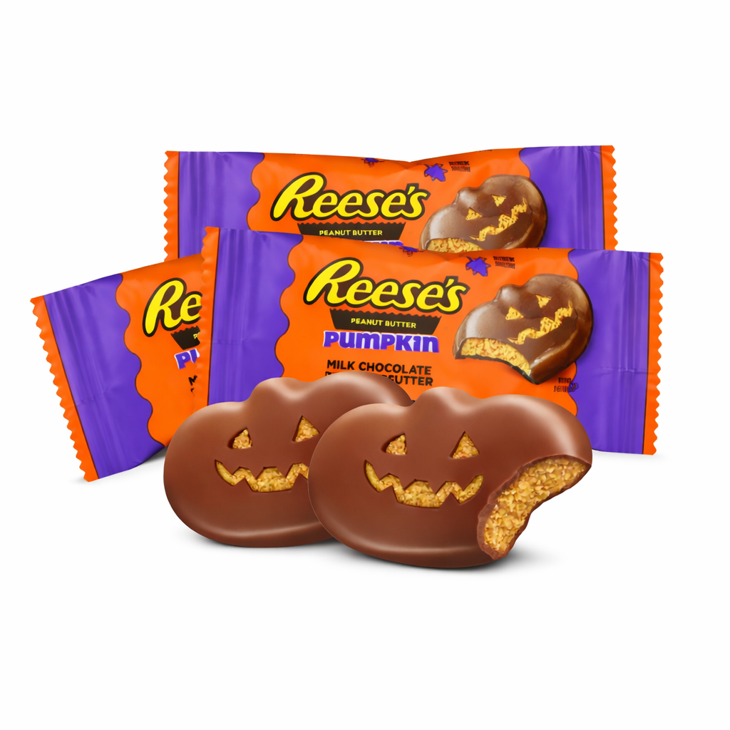 Reese's Miniature Milk Chocolate Peanut Butter Pumpkins – Individually Wrapped – Bulk Value Bag