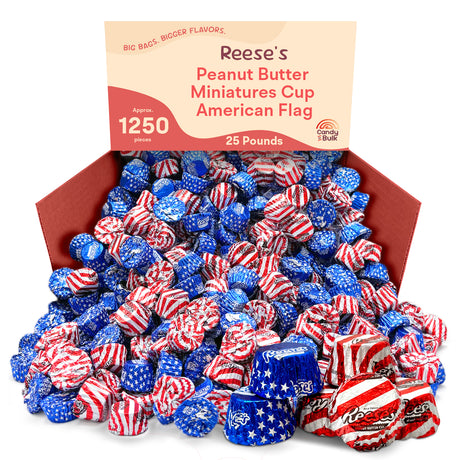 Reese's Peanut Butter Miniature Cups American Flag