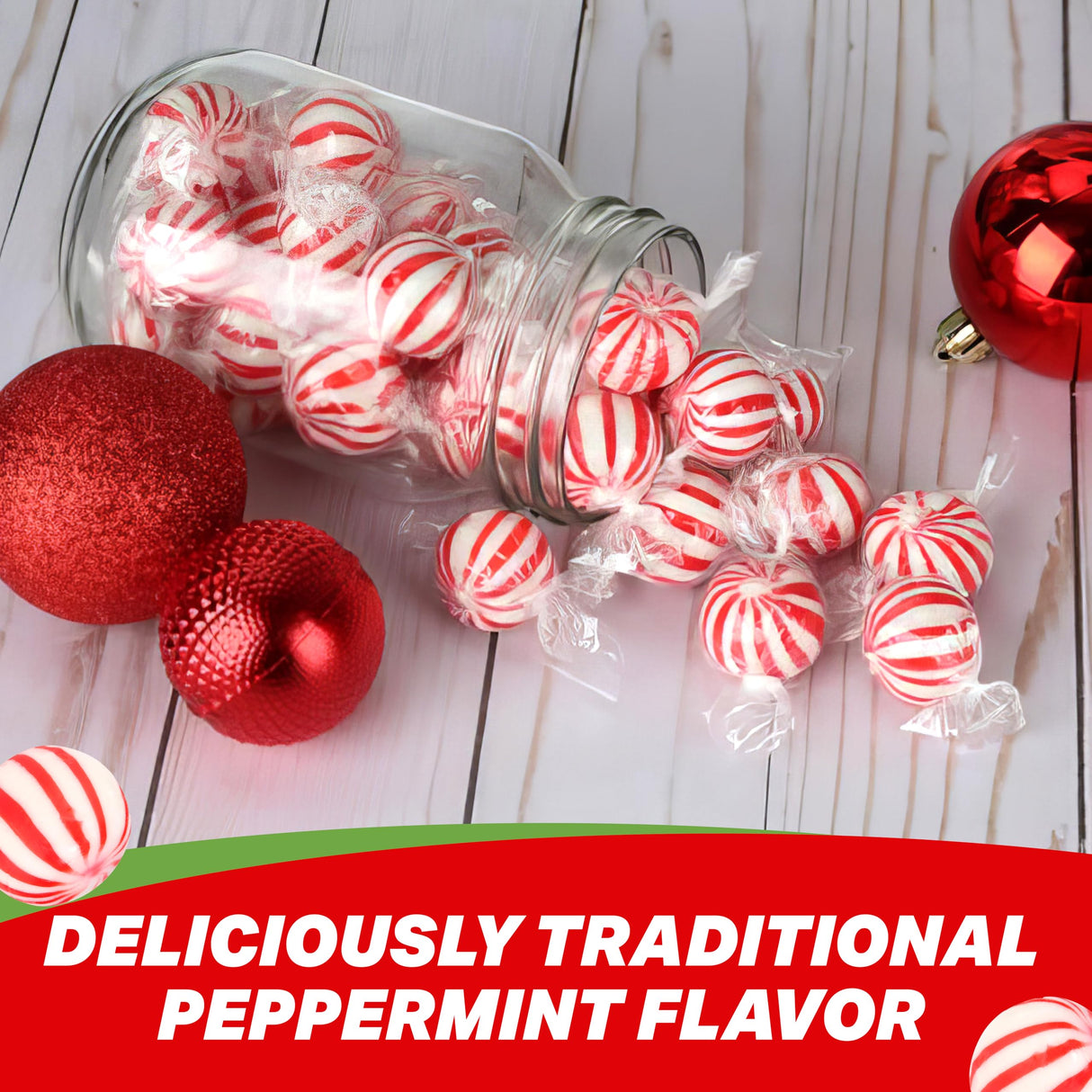 Jumbo Peppermint Ball Hard Candy