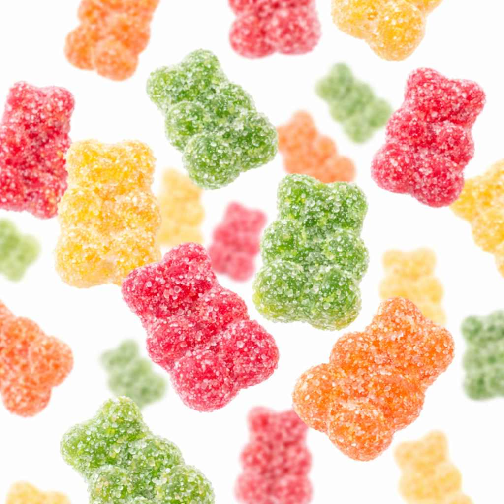 Albanese Gummi Sour Bears – Assorted Flavors – Bulk Value Pack