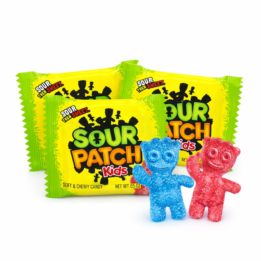 Sour Patch Kids Soft & Chewy Candy – Fun Size – Bulk Value Bag