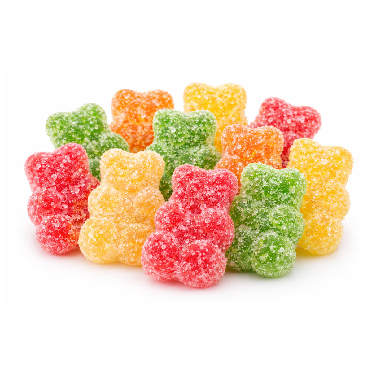Albanese Gummi Sour Bears – Assorted Flavors – Bulk Value Pack