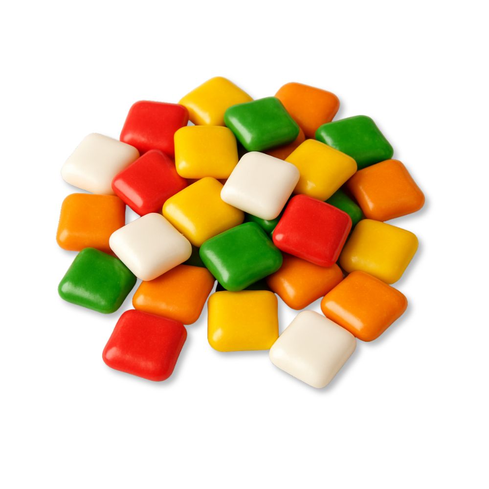 Double Bubble Chiclets Chewing Gum – Assorted Fruit Flavors – Bulk Value Pack