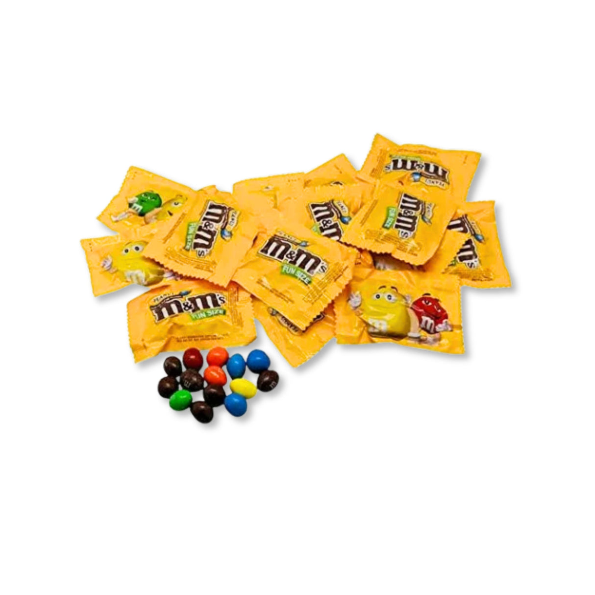M&M's Peanut Milk Chocolate Candy – Fun Size Packs – Bulk Value Pack