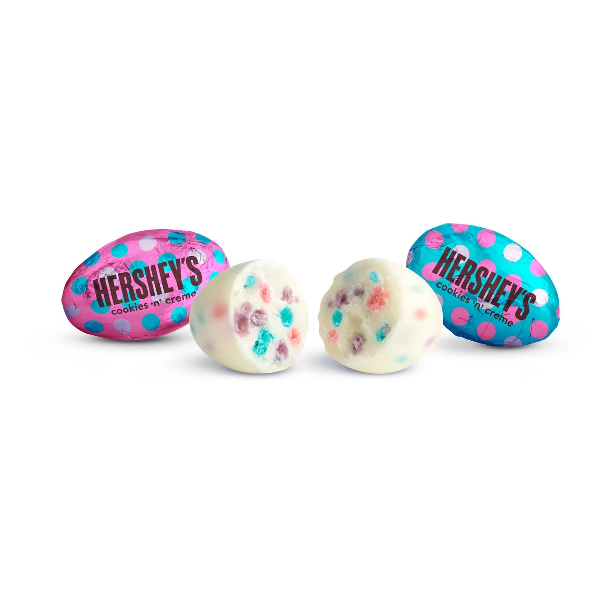Hershey's Cookies 'n' Creme Polka Dot Eggs (Easter)