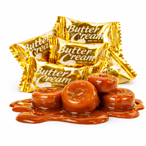 Colombina Butter Toffee Hard Candy – Individually Wrapped – Bulk Value Pack
