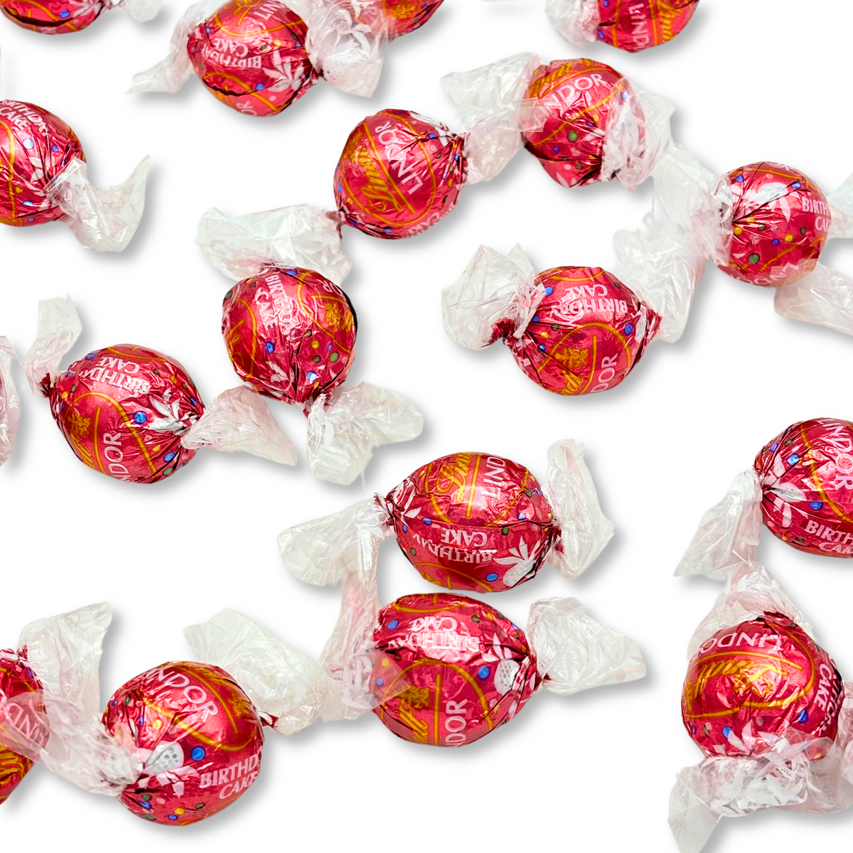 Lindt LINDOR Birthday Cake White Chocolate Truffles – Bulk Value Bag