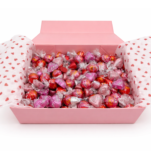 Valentine’s Day Chocolate Gift Box with Hershey’s & Lindt Favorites – Pink Box – 4 lb