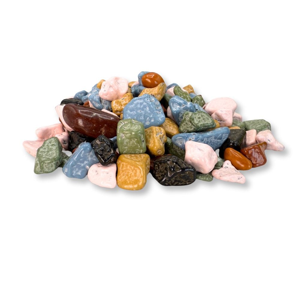 Chocolate Rocks Kimmie Candy Choco Rocks – Crunchy Chocolate Pebbles – Bulk Value Bag ...