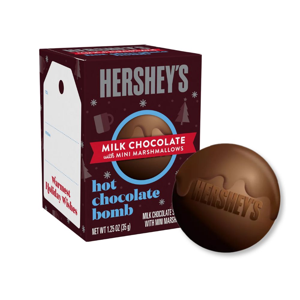 Hershey's Hot Chocolate Bomb – Milk Chocolate – Mini Marshmallows