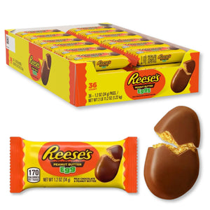 Reese's Milk Chocolate Peanut Butter Eggs 1.2 oz 36 Pack (Easter)