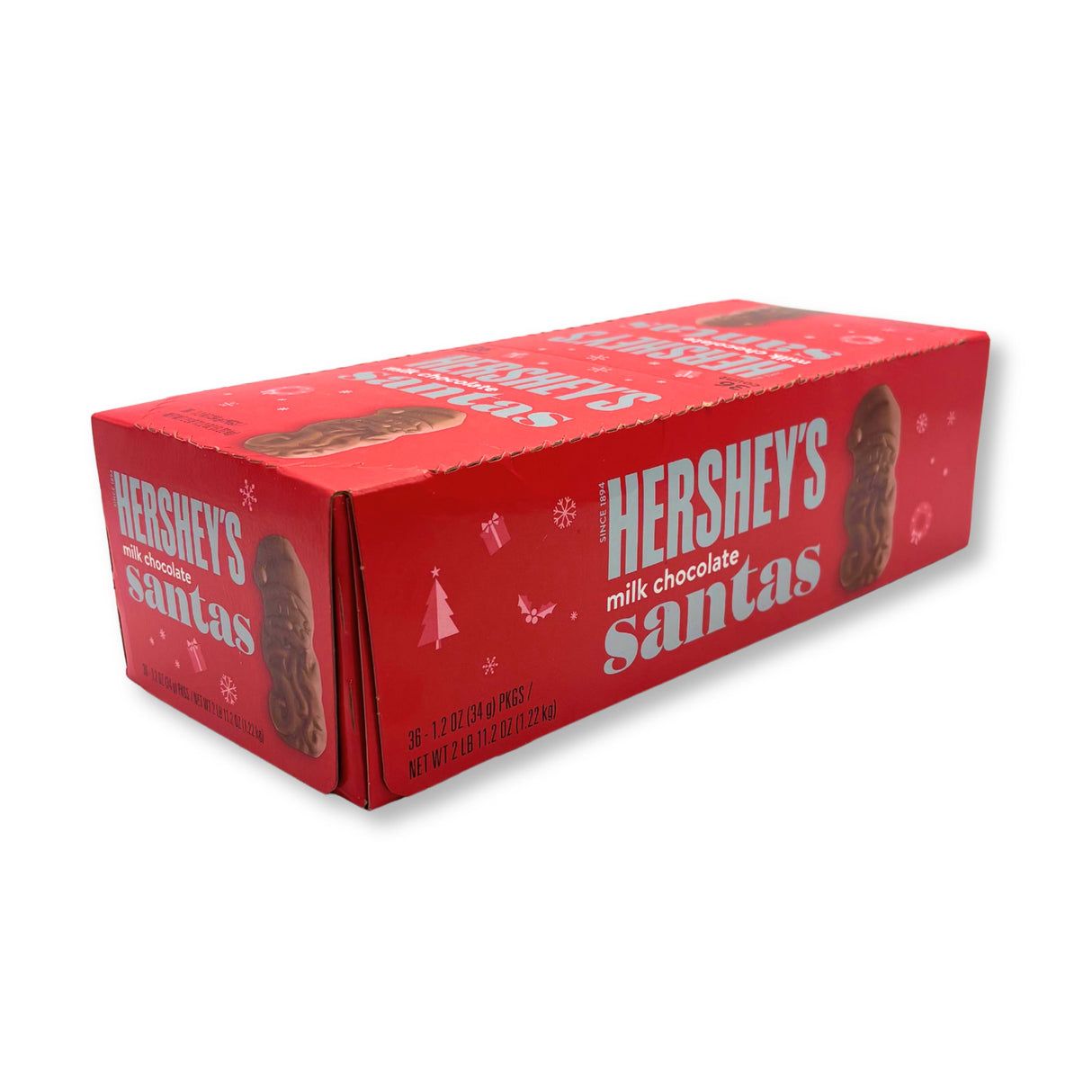 Hershey's Milk Chocolate Santas